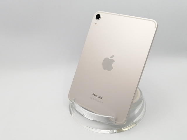 【中古】Apple 国内版 【SIMフリー】 iPad mini（A17Pro/2024） 256GB スターライト MXPX3J/A【ECセンター】保証期間１ヶ月【ランクA】