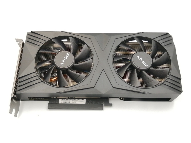 【中古】PNY GeForce RTX 4070 SUPER 12GB VERTO OC デュアル愛好者 VCG4070S12DFXPB1-O RTX4070S/12G【EC真っただ中】言いはなつ継続期間１週