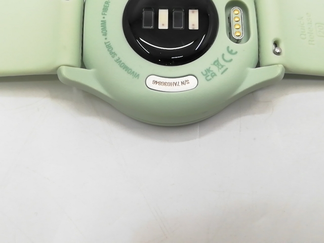 中古】Garmin vivomove Sport 010-02566-43 Silver/Cool Mint【EC