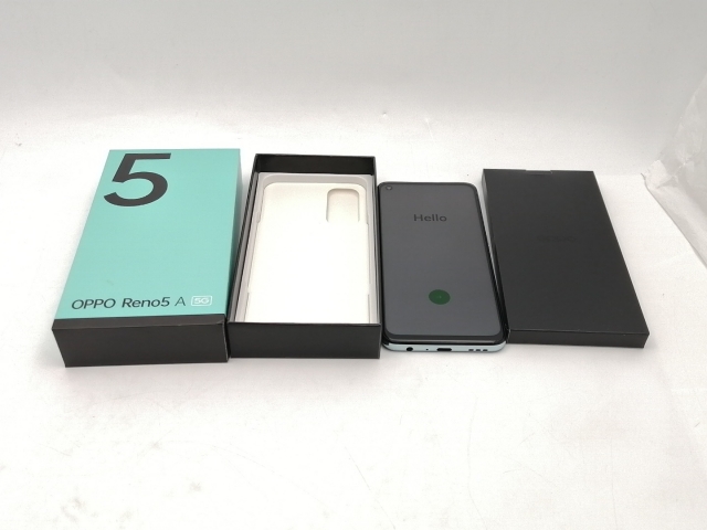【中古】Oppo 国内版 【SIMフリー】 OPPO Reno5 A アイスブルー 6GB 128GB CPH2199【ECセンター】保証期間１ヶ月【ランクB】_7