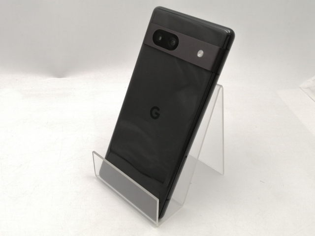 【中古】Google au 【SIMフリー】 Pixel 7a チャコール 8GB 128GB G82U8【ECセンター】保証期間１ヶ月【ランクB】