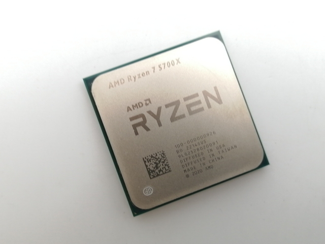 中古】AMD Ryzen 7 5700X (3.4GHz/TC:4.6GHz) BOX AM4/8C/16T/L3 32MB 