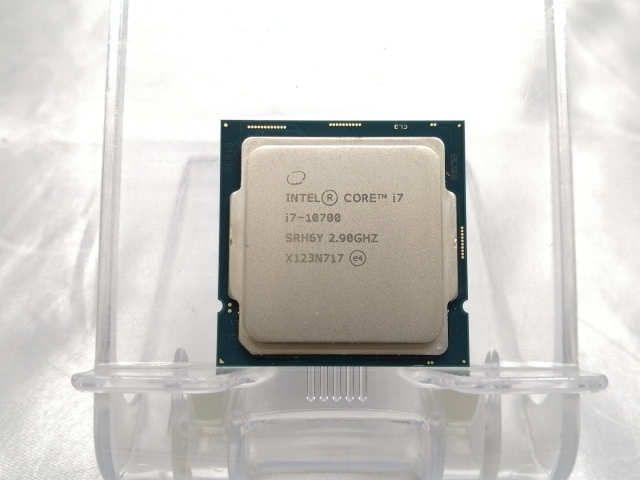 中古】Intel Core i7-10700 (2.9GHz/TB:4.8GHz) bulk LGA1200/8C/16T