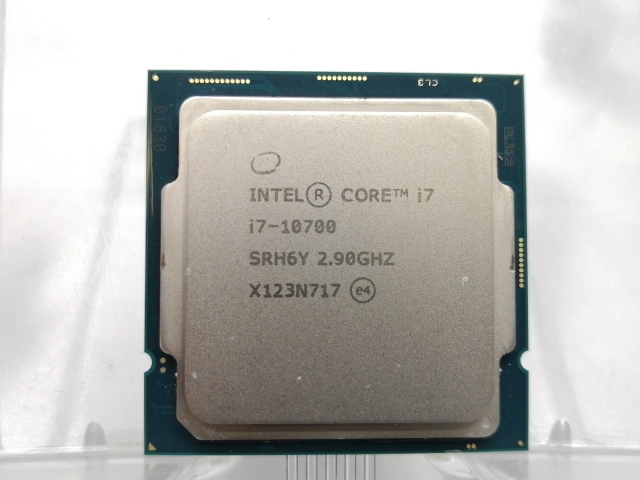 中古】Intel Core i7-10700 (2.9GHz/TB:4.8GHz) bulk LGA1200/8C/16T