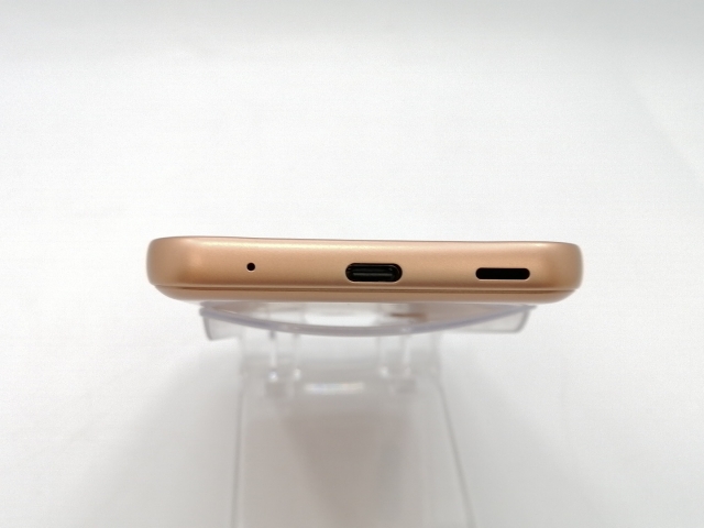 中古スマホ】arrows We FCG01 ローズゴールド 64GB UQ 薔薇 パーツ