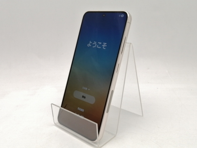 【中古】SAMSUNG au 【SIMフリー】 Galaxy S23 FE クリーム 8GB 256GB SCG24【ECセンター】保証期間１ヶ月【ランクC】_1