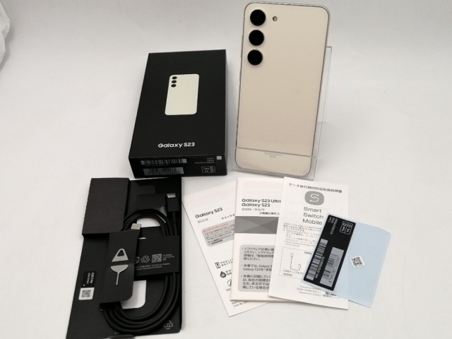 【中古】SAMSUNG au 【SIMフリー】 Galaxy S23 FE クリーム 8GB 256GB SCG24【ECセンター】保証期間１ヶ月【ランクC】_7