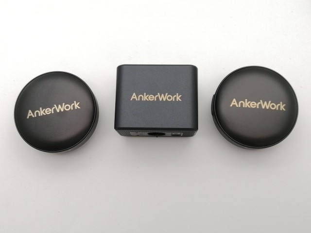 【中古】Anker AnkerWork M650 ワイヤレスマイク【ECセンター】保証期間１週間【ランクA】