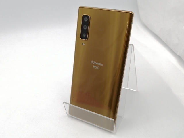 中古】Fujitsu docomo 【SIMロック解除済み】 arrows NX9 ゴールド 8GB