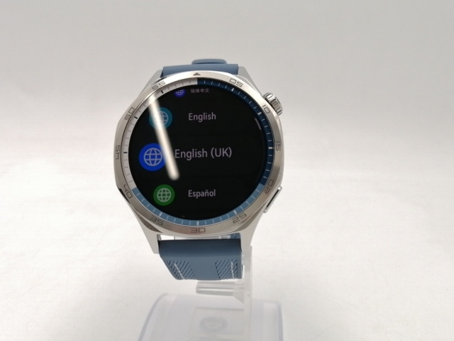 【中古】Huawei HUAWEI WATCH GT 5 46mm ブルー【ECセンター】保証期間１ヶ月【ランクB】