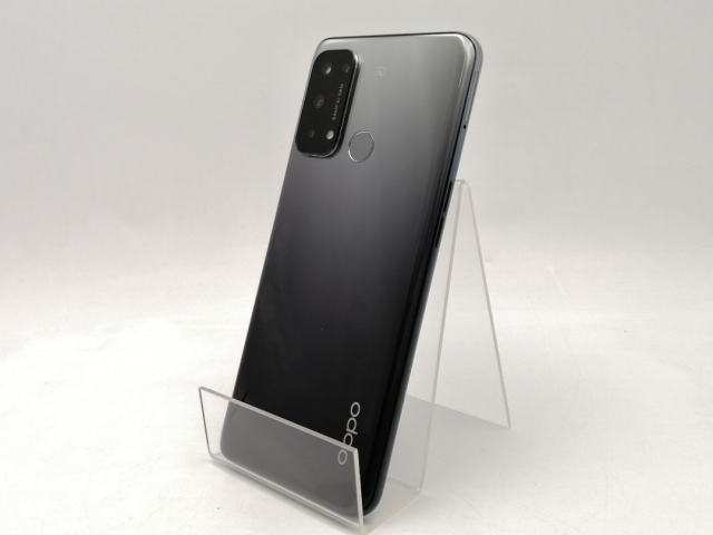 【中古】Oppo OCN 【SIMフリー】 OPPO Reno5 A シルバーブラック 6GB 128GB CPH2199【ECセンター】保証期間１ヶ月【ランクB】