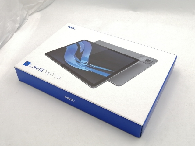 【未使用】NEC 国内版【Wi-Fi】 LAVIE Tab T11d PC-T1155HTS ZAE20002JP ルナグレー 【Helio G88/4GB/64GB】【秋葉5号】保証期間３ヶ月
