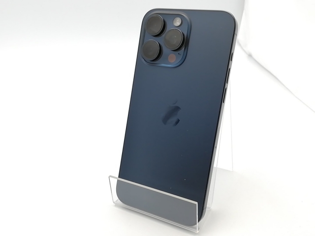 中古】Apple 国内版 【SIMフリー】 iPhone 15 Pro Max 256GB ブルー 