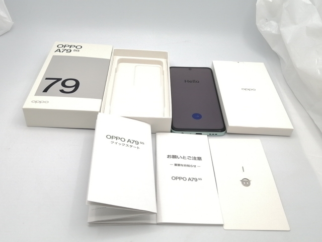 【中古】Oppo ymobile 【SIMフリー】 OPPO A79 5G 4GB 128GB グローグリーン A303OP【ECセンター】保証期間１ヶ月【ランクB】_7