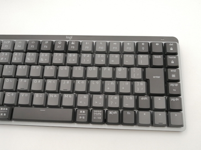 【中古】Logicool MX MECHANICAL MINI Tactile Quiet KX850CT 茶軸 [グラファイト]【ECセンター】保証期間１週間_4