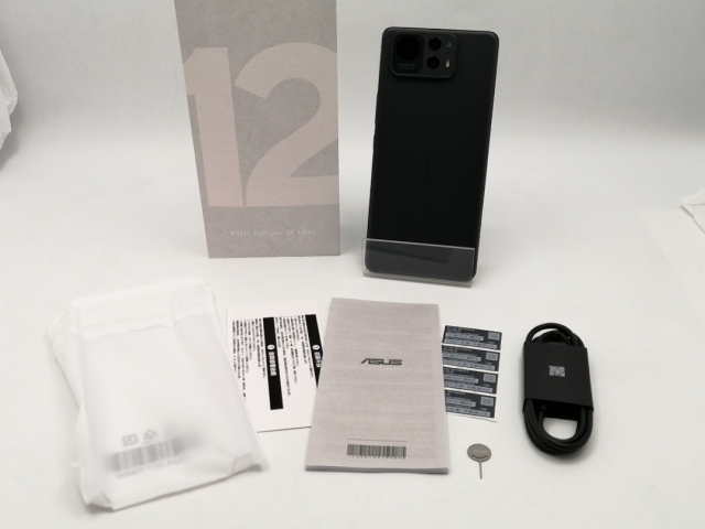 【中古】ASUS 国内版 【SIMフリー】 Zenfone 12 ultra 16GB 512GB エボニーブラック ZF12U-BK16S512【ECセンター】保証期間１ヶ月【ランクB】_7