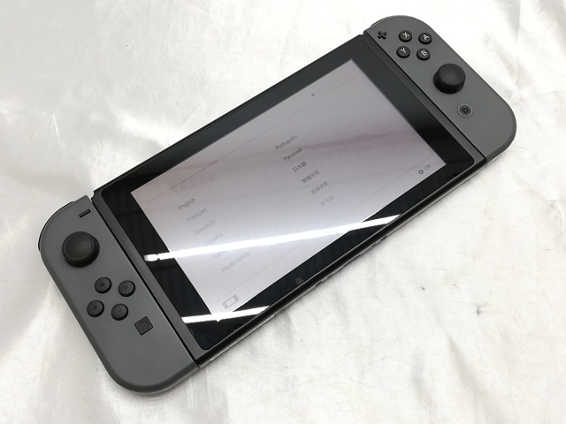 Nintendo Switch 本体 グレー Joy-Con付き　中古 0018826032L.jpg