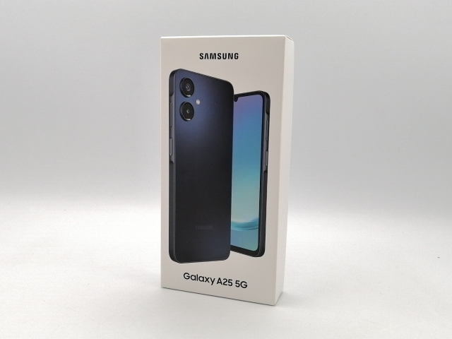 未使用】SAMSUNG docomo 【SIMフリー】 Galaxy A25 5G ブラック 4GB