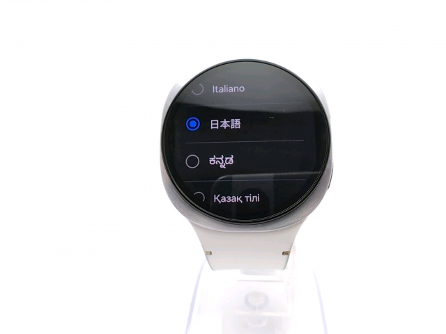 【中古】SAMSUNG Galaxy Watch8 Bluetoothモデル 44mm SM-L330NZSJXJP [シルバー]【ECセンター】保証期間１ヶ月【ランクB】
