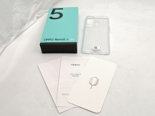 【中古】Oppo 国内版 【SIMフリー】 OPPO Reno5 A シルバーブラック 6GB 128GB CPH2199【ECセンター】保証期間１ヶ月【ランクB】_7