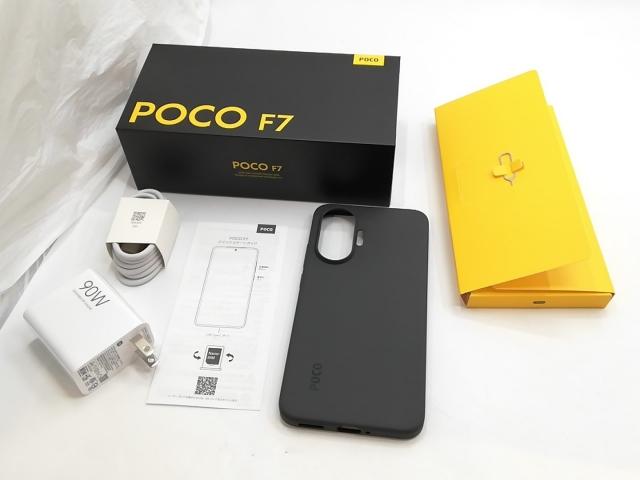 中古】Xiaomi 国内版 【SIMフリー】 Poco F7 Pro ブラック 12GB