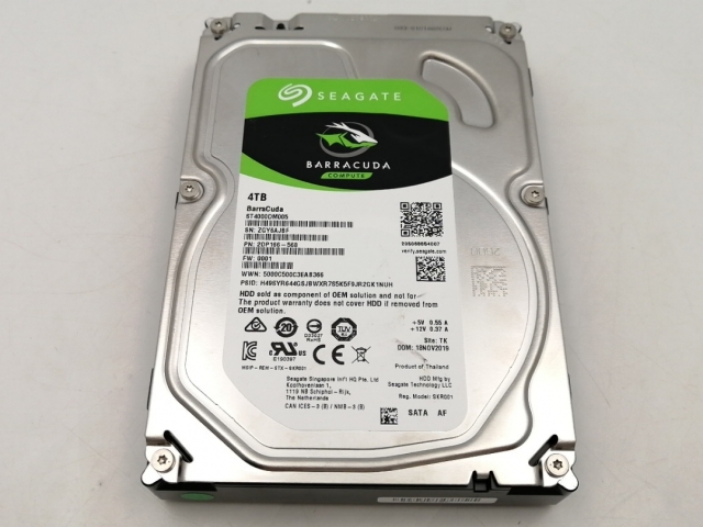 【中古】Seagate ST4000DM005 4TB/5900rpm/64MB/6Gbps【ECセンター】保証期間１週間