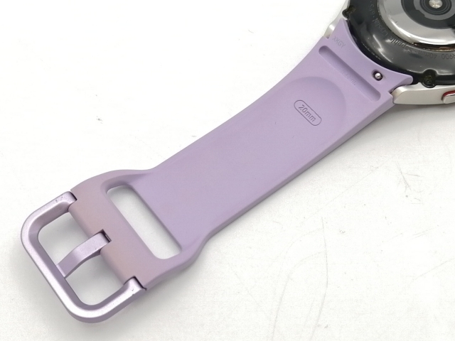【中古】SAMSUNG Galaxy Watch5 40mm Wi-Fi/Bluetoothモデル SM-R900NZSAXJP シルバー【ECセンター】保証期間１ヶ月【ランクC】_7