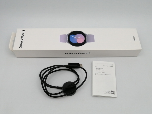 【中古】SAMSUNG Galaxy Watch5 40mm Wi-Fi/Bluetoothモデル SM-R900NZSAXJP シルバー【ECセンター】保証期間１ヶ月【ランクC】_9