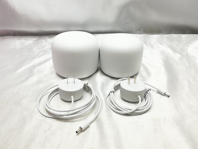 中古】Google Nest Wifi ルーター+拡張ポイントセット GA00822 中古】Google Nest Wifi ルーター+拡張ポイントセット GA00822