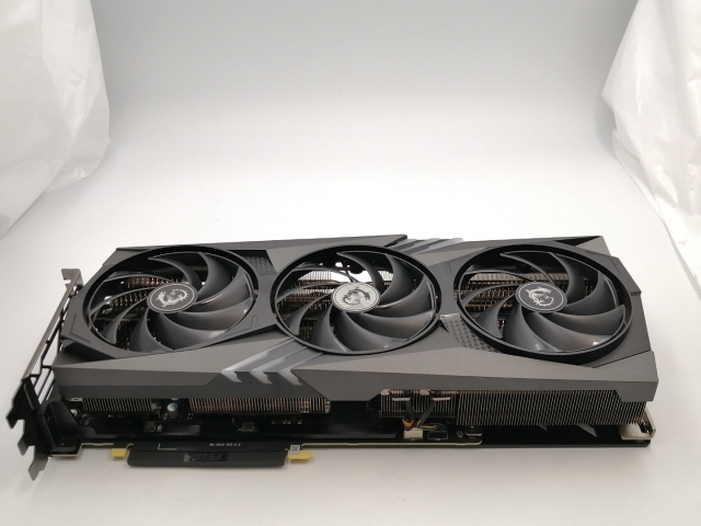 【中古】MSI GeForce RTX 4070 Ti GAMING X TRIO 12G RTX4070Ti/12GB (GDDR6X)【ECセンター】保証期間１週間