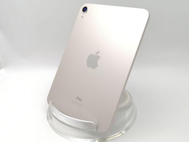 【中古】Apple iPad mini（第6世代/2021） Wi-Fiモデル 64GB スターライト MK7P3J/A【ECセンター】保証期間１ヶ月【ランクA】の通販は