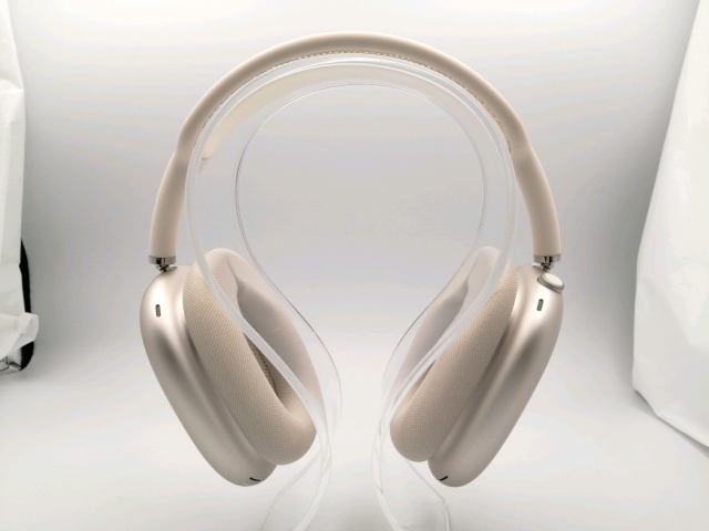 【中古】Apple AirPods Max 2 スターライト MHWL4ZA/A【ECセンター】保証期間１ヶ月