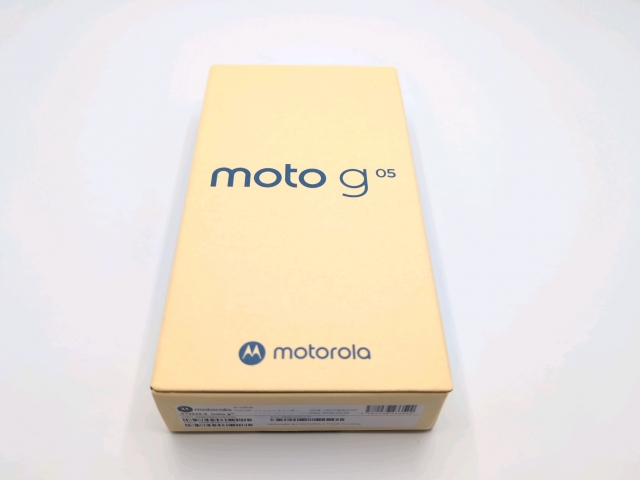 【未使用】MOTOROLA 国内版 【SIMフリー】 moto g05 フレッシュラベンダー 8GB 128GB XT2523-5【ECセンター】保証期間３ヶ月