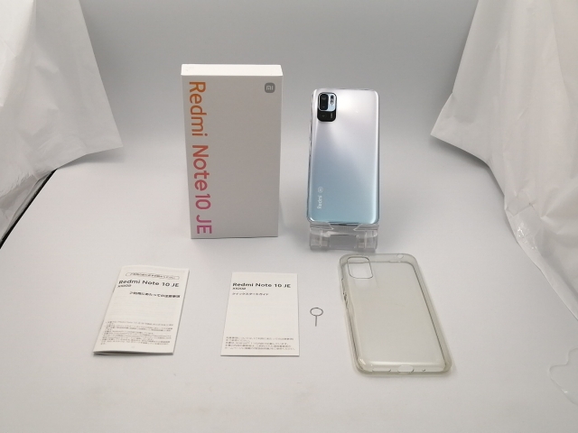 完動超美購入時付属品有Redmi note 10JEクロームシルバーSIMフリー 完動超美購入時付属品有Redmi note 10JEクロームシルバーSIMフリー