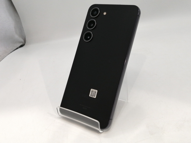 【中古】SAMSUNG au 【SIMフリー】 Galaxy S23 ファントムブラック 8GB 256GB SCG19【ECセンター】保証期間１ヶ月【ランクA】