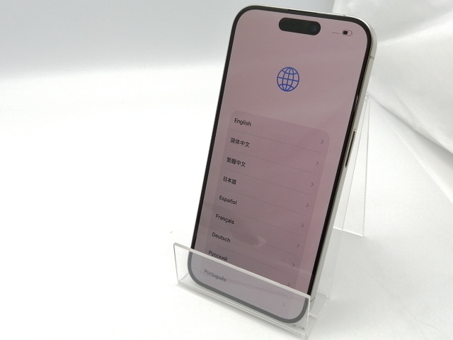 中古】Apple 国内版 【SIMフリー】 iPhone 15 Pro 128GB ナチュラル