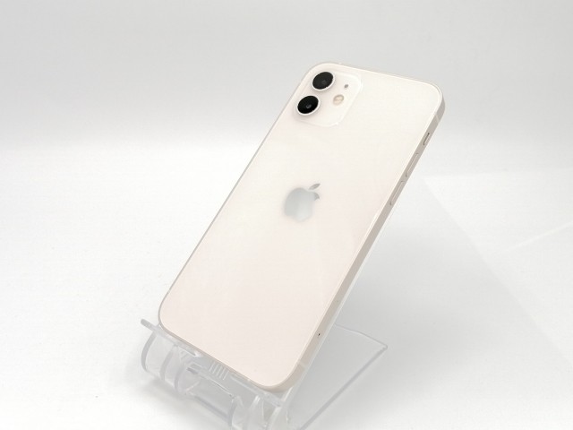 【中古】Apple au 【SIMロックあり】 iPhone 12 128GB ホワイト MGHV3J/A【ECセンター】保証期間１ヶ月【ランクA】