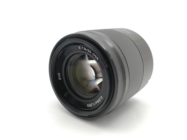 中古】SONY E 50mm F1.8 OSS (SEL50F18) ブラック (SONY Eマウント/APS 