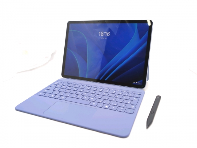 【中古】Microsoft Surface Pro Copilot+PC 12インチ + キーボードスリムペン付き EP2-41607 バイオレット 【SD X Plus X1P 16G 512G(SSD) WiFi 12LCD(2196×1464)】【ECセンター】保証期間１ヶ月【ランクA】