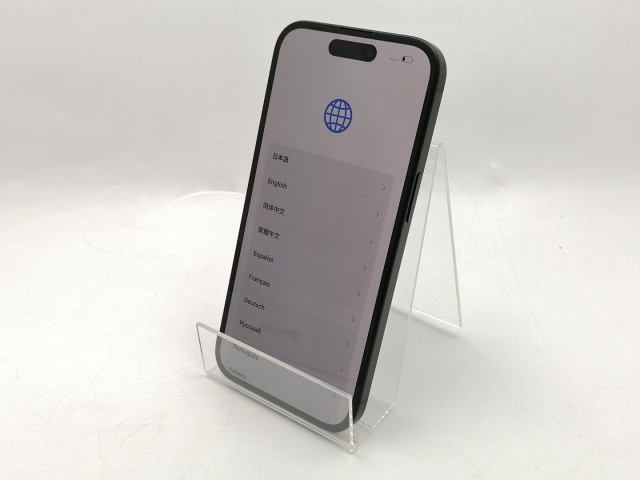 中古】Apple 国内版 【SIMフリー】 iPhone 15 128GB ブラック MTMH3J/A