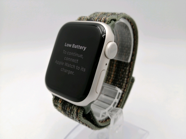 【中古】Apple Apple Watch Series9 41mm GPS スターライトアルミニウムケース/Nikeスポーツループ セコイアオレンジ MR9K3J/A + MTL33FE/A【ECセンター】保証期間１ヶ月【ランクB】