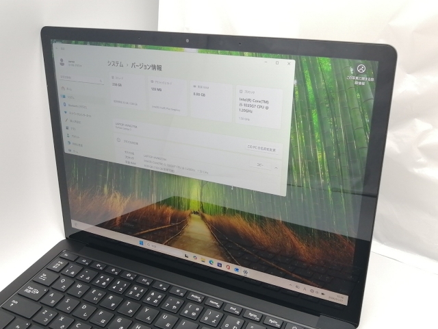 【中古】Microsoft Surface Laptop3 13インチ 【i5 1035G7 8G 256G】 V4C-00039 ブラック【ECセンター】保証期間１ヶ月【ランクB】_1