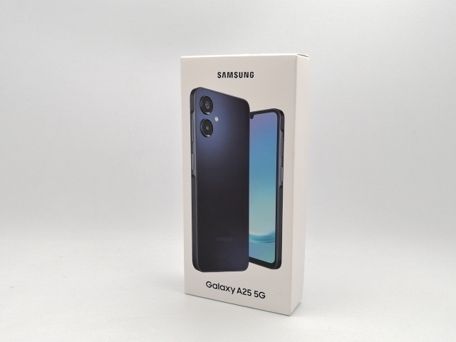 【未使用】SAMSUNG ymobile 【SIMフリー】 Galaxy A25 5G ブラック 4GB 64GB SCSBC2【ECセンター】保証期間３ヶ月