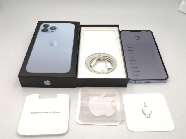 【中古】【赤ロム保証あり】Apple 楽天モバイル 【SIMフリー】 iPhone 13 Pro Max 512GB シエラブルー MLJX3J/A【秋葉5号】保証期間１ヶ月【ランクB】_7