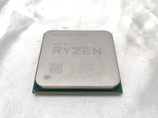 【究極のマルチタスク性能！】AMD Ryzen 9 5950X 中古美品 Ryzen9 5950X【中古】（中古AMD Ryzen 9 5950X (3.4GHz⁄TC:4.9