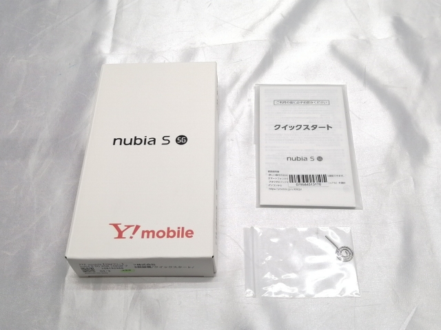 【未使用】ZTE ymobile 【SIMフリー】 nubia S 5G 4GB 128GB ブラック A403ZT【ECセンター】保証期間３ヶ月_2