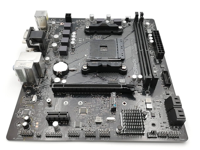 【中古】ASRock B550M-HDV B550/AM4/MicroATX【ECセンター】保証期間１週間