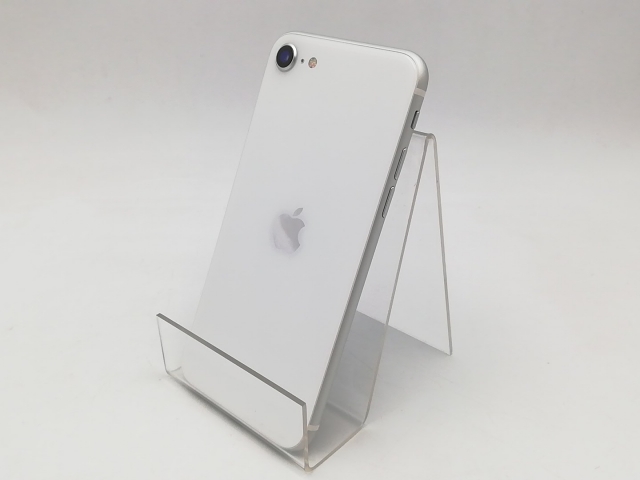 【中古】Apple au 【SIMロック解除済み】 iPhone SE（第2世代） 64GB ホワイト MX9T2J/A【ECセンター】保証期間１ヶ月【ランクB】