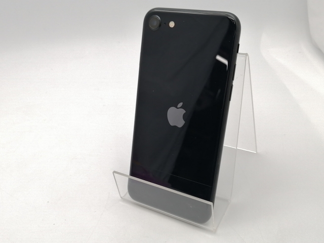 【中古】Apple au 【SIMフリー】 iPhone SE（第3世代） 64GB ミッドナイト MMYC3J/A【府中ル・シーニュ】保証期間１ヶ月【ランクB】