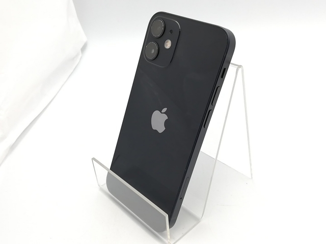 【中古】Apple 楽天モバイル 【SIMフリー】 iPhone 12 mini 64GB ブラック MGA03J/A【ECセンター】保証期間１ヶ月【ランクB】